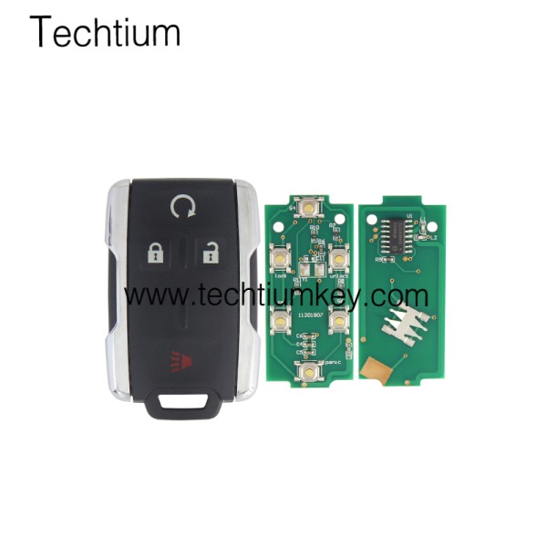 315Mhz FCC:M3N32337100 3+1 button remote key for Buick Chevrolet GMC Cadillac